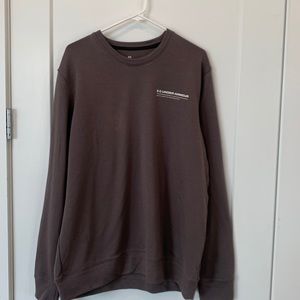 UA Long Sleeve Sweatshirt Slate Gray